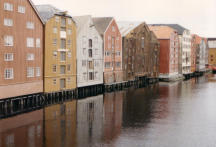 Trondheim - Pfahlbauten