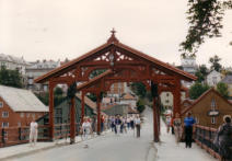 Trondheim - Hängebrücke