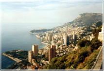 Blick auf Monaco